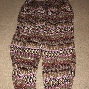 Patterned joggers